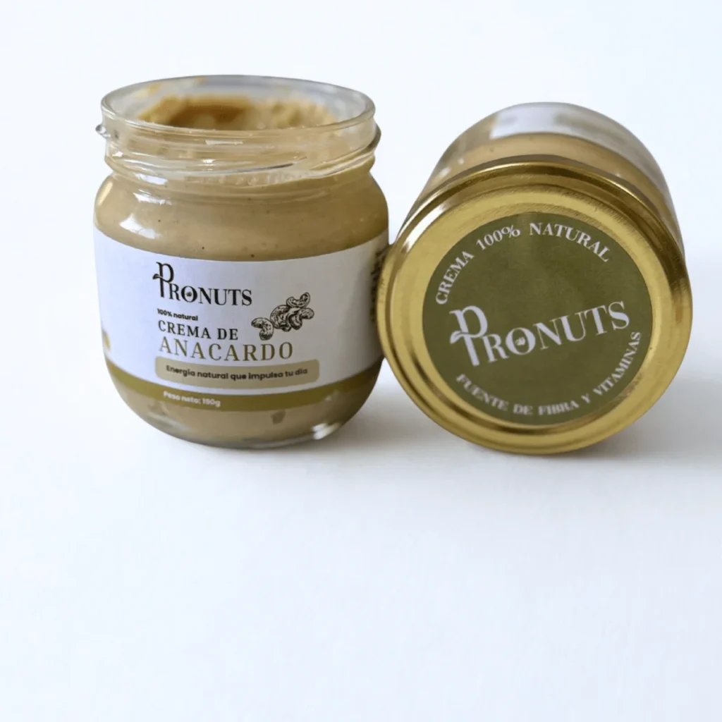 crema de anacardo natural
