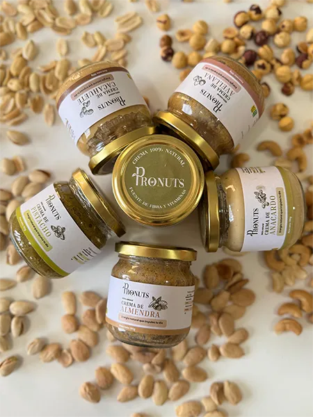 Crema de frutos secos 100% natural