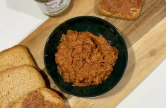 Sobrasada vegana con crema de anacardo 100% natural