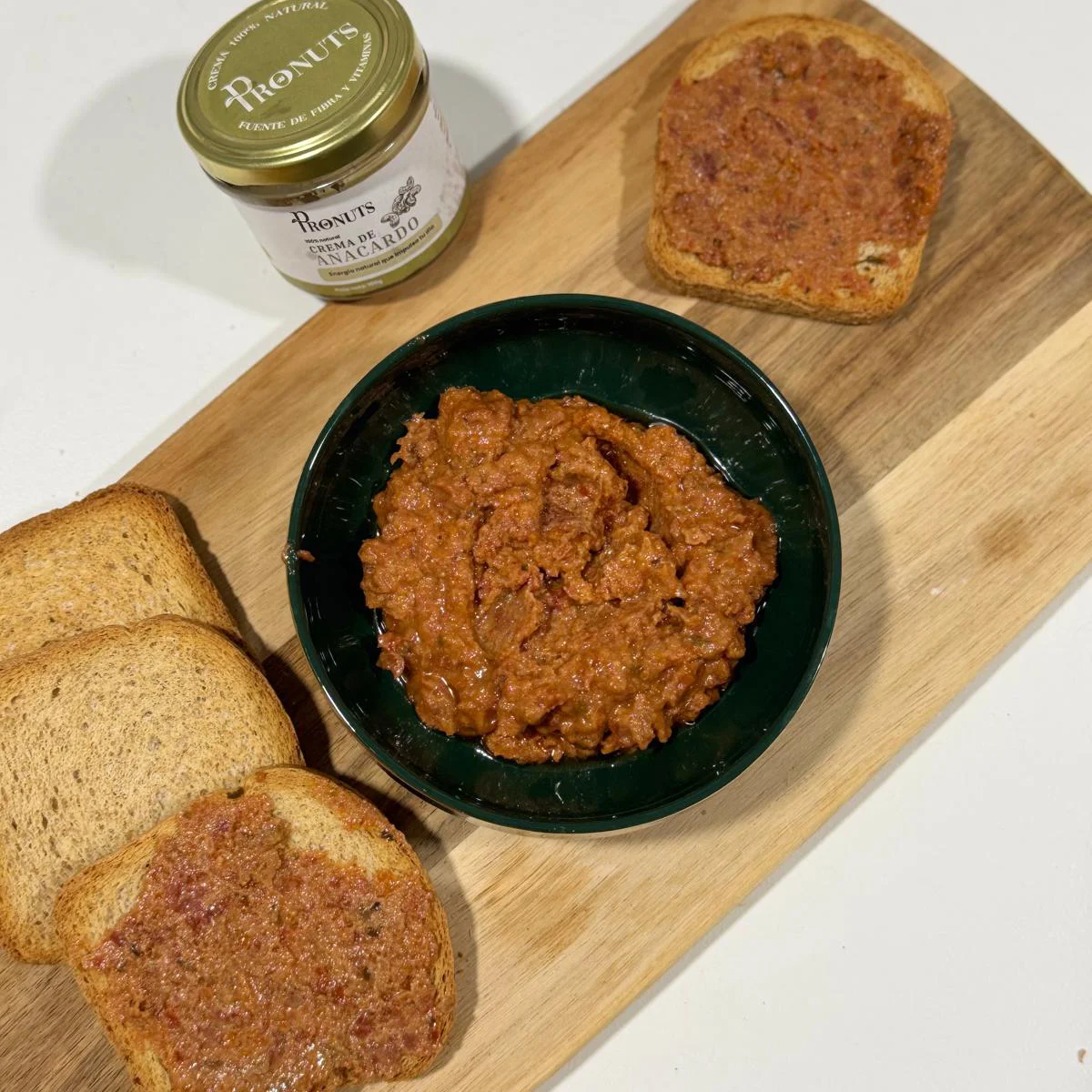 Sobrasada vegana con crema de anacardo 100% natural